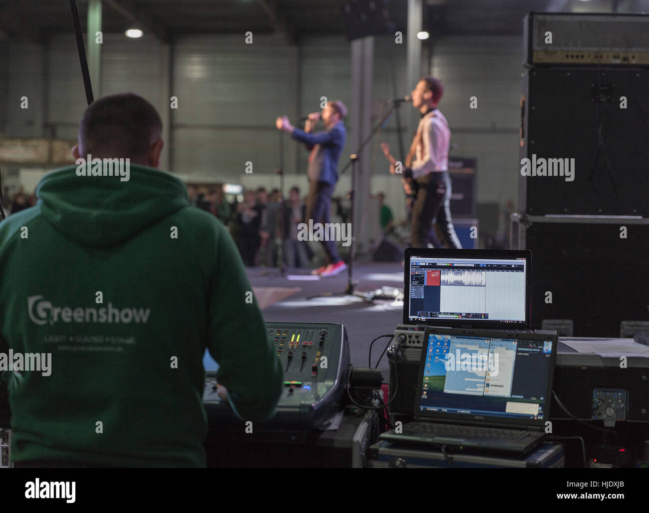 Sound booth stage hires stock photography and images Alamy