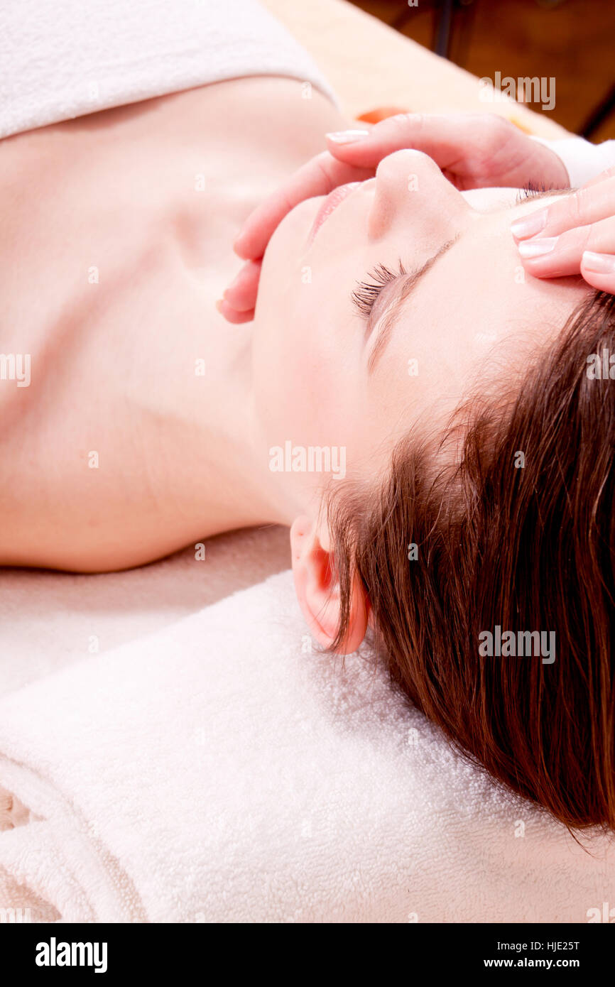 woman, relaxation, care, massage, spa, wellness, body, woman, humans, human Stock Photo