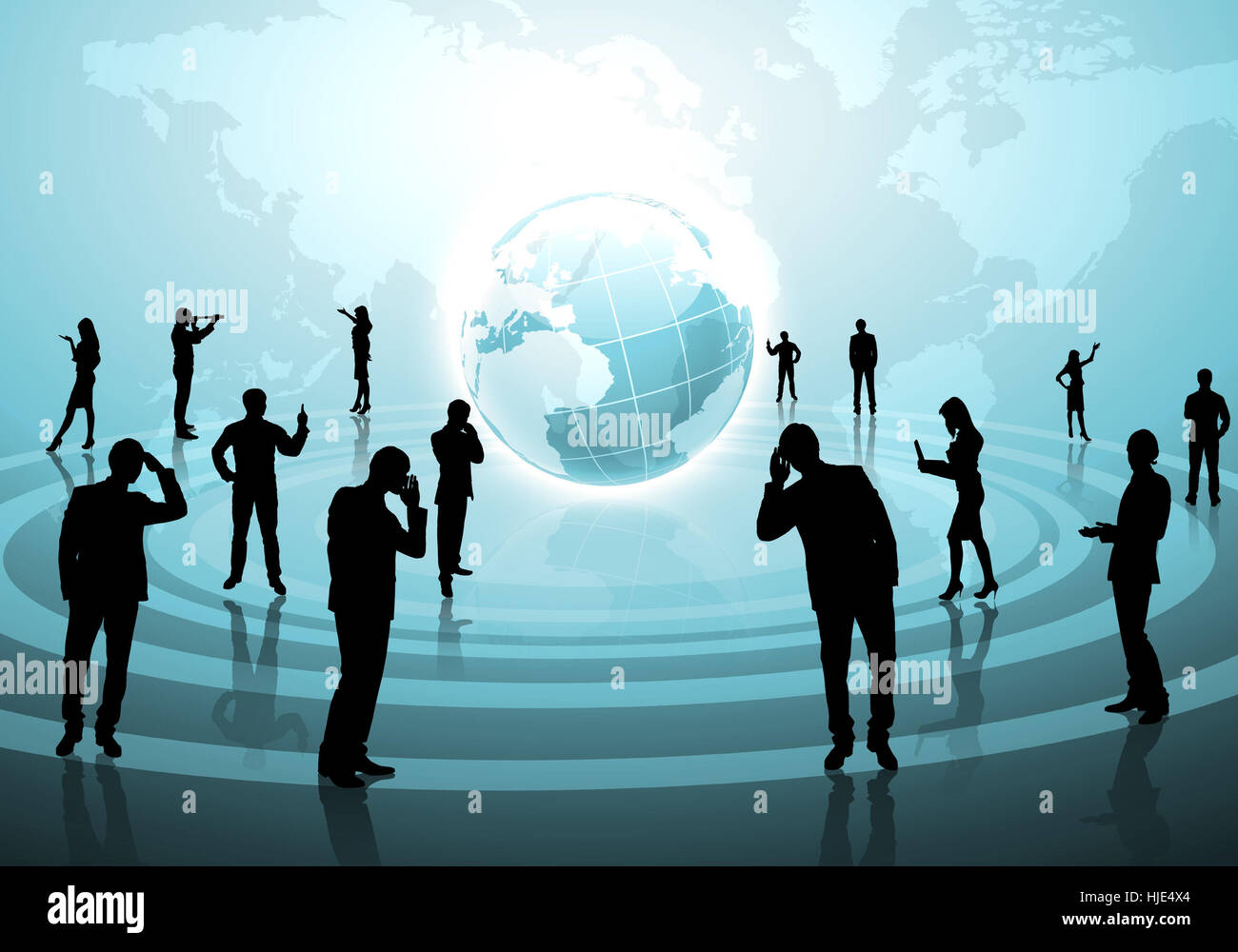 Computer network together hi-res stock photography and images - Alamy