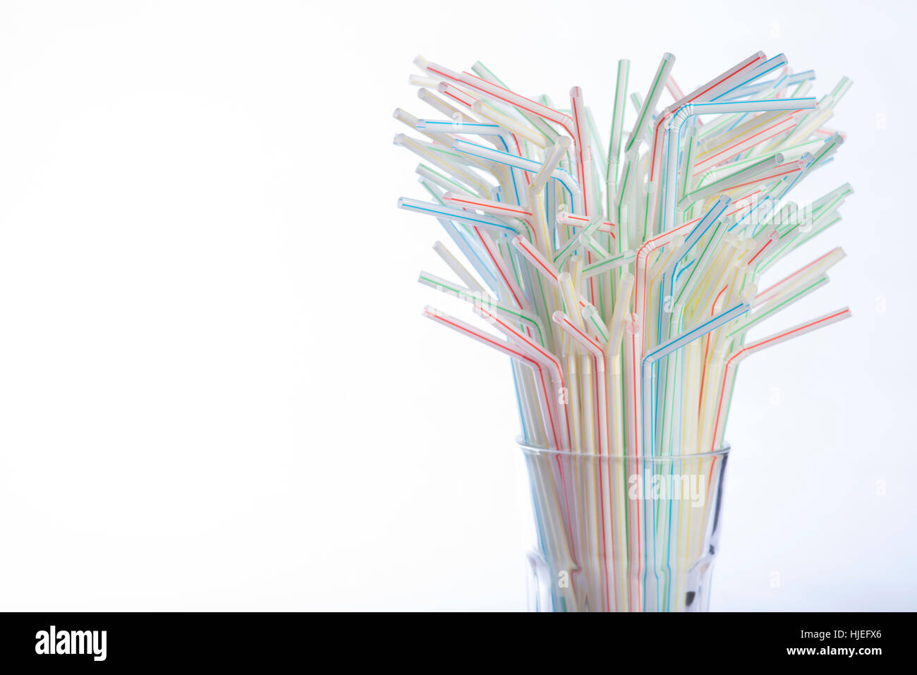 Bunch of red drinking straws hi-res stock photography and images - Alamy