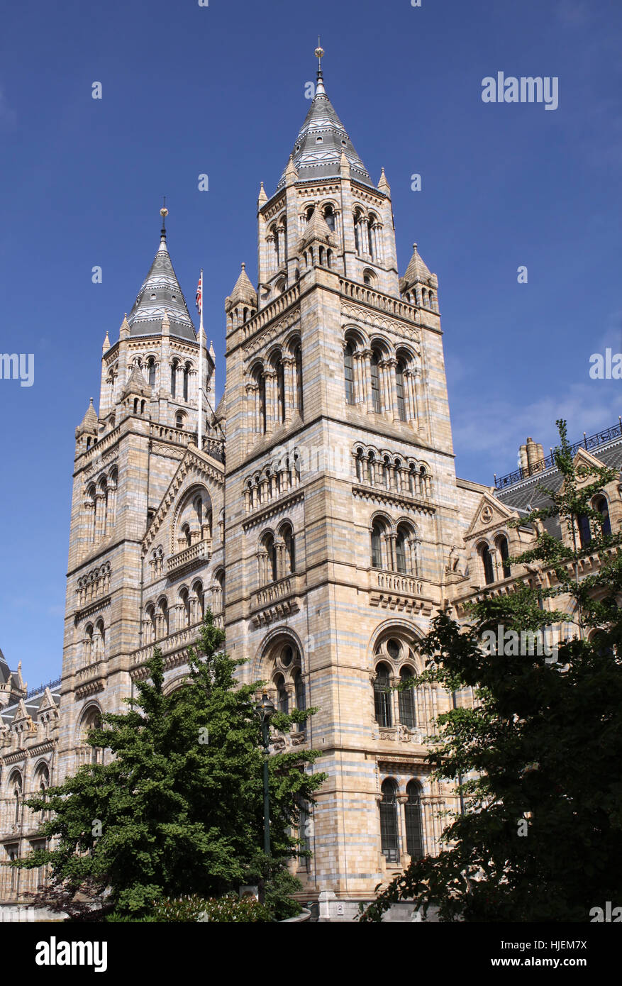 national history museum in london. england Stock Photo