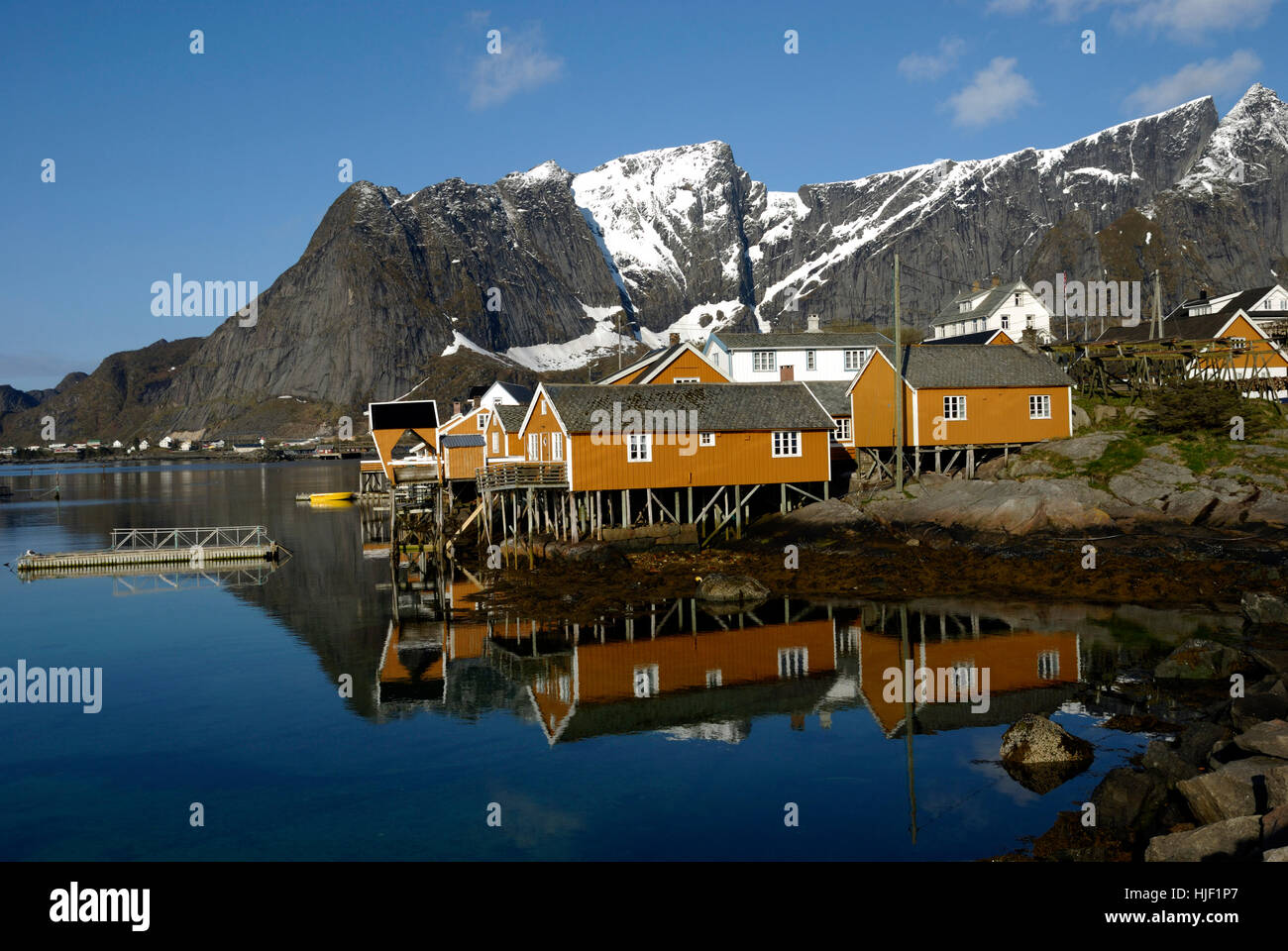 blue, houses, mountains, shine, shines, bright, lucent, light, serene, Stock Photo