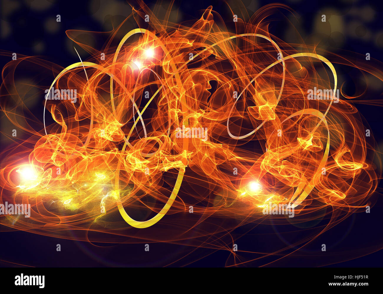 Background abstract image with loops and springs Stock Photo - Alamy