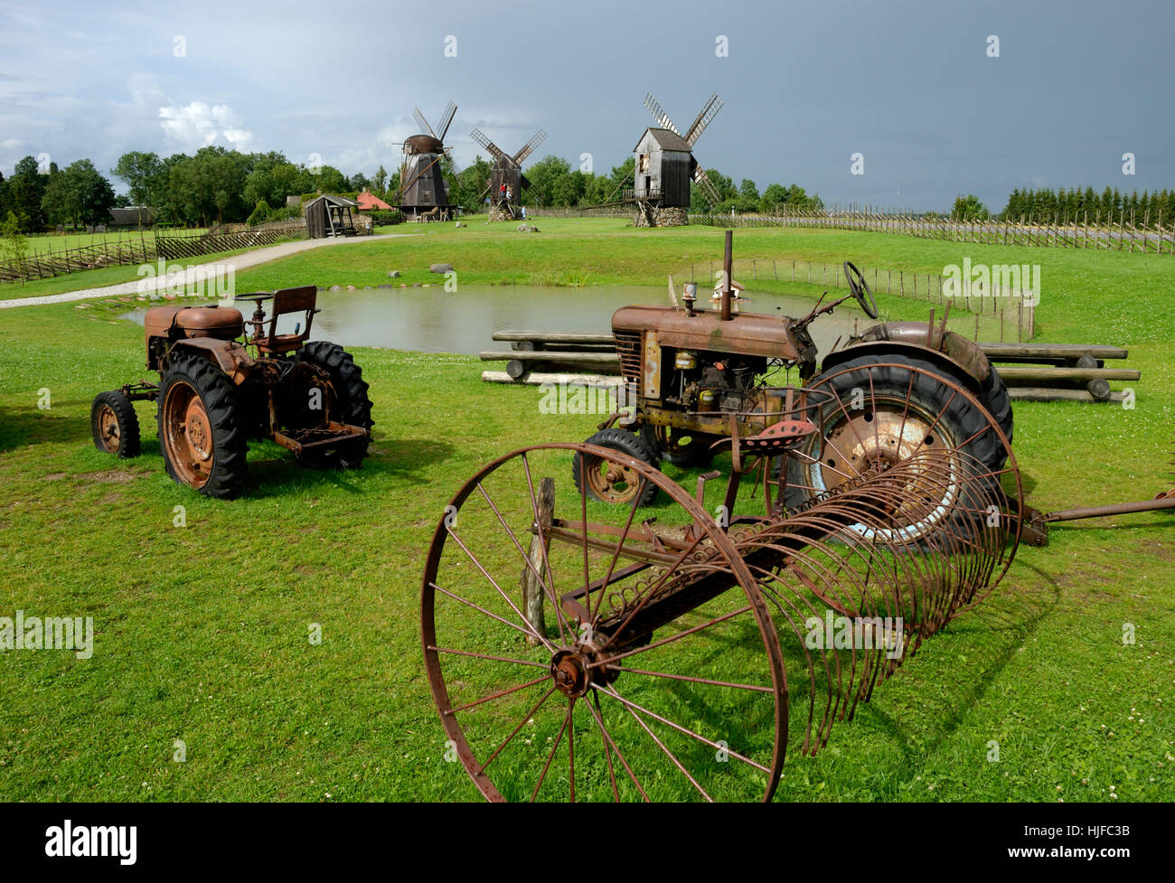 agriculture, farming, tractors, estonia, hardware, green, antique