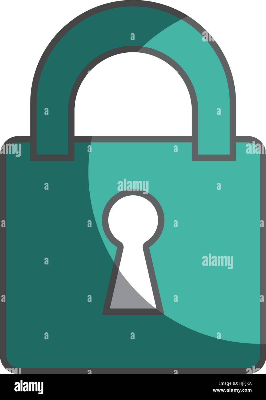 safe padlock security isolated icon vector illustration design Stock ...