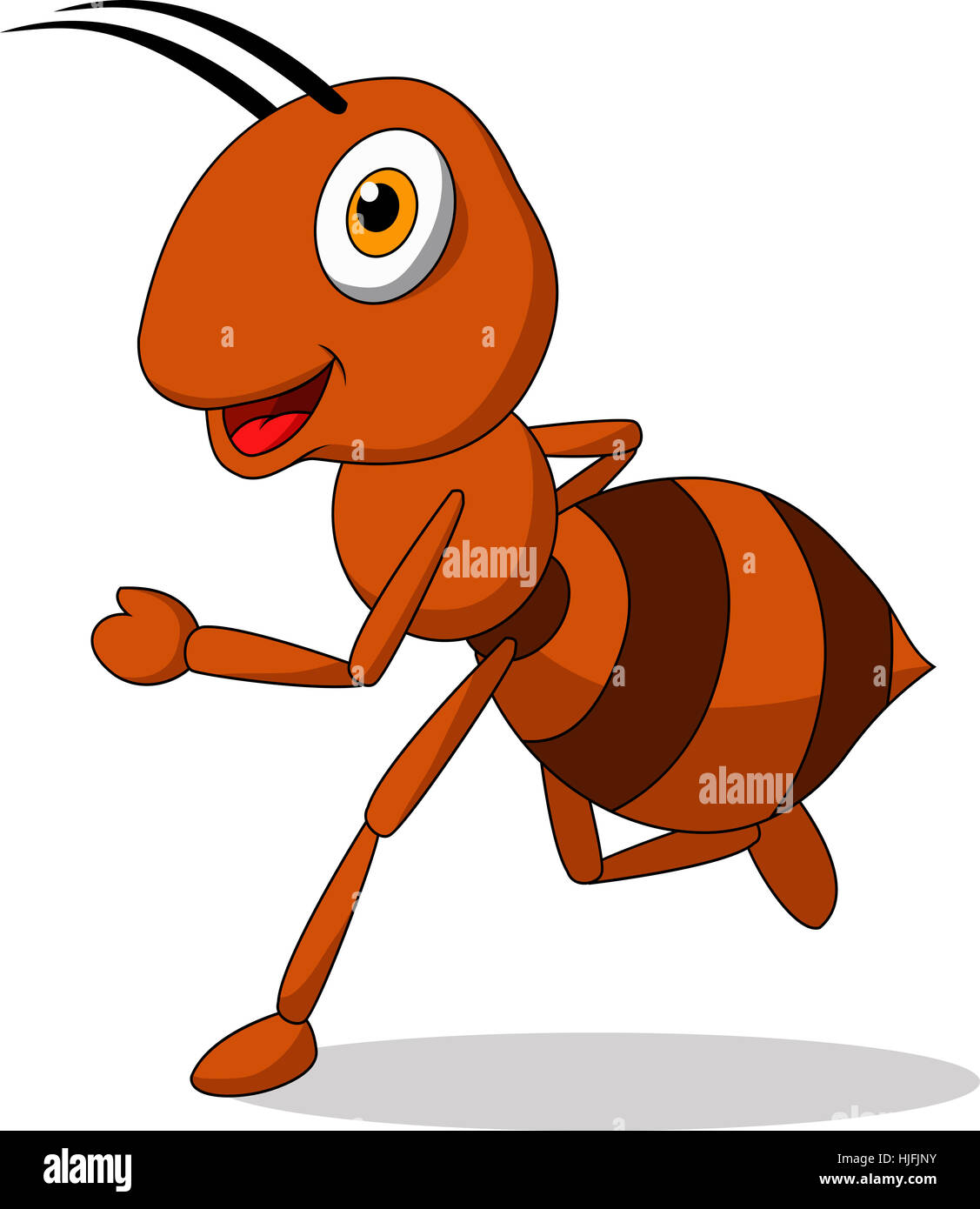 sport, sports, insect, ant, wild, athlete, cartoon, run, running, runs  Stock Photo - Alamy