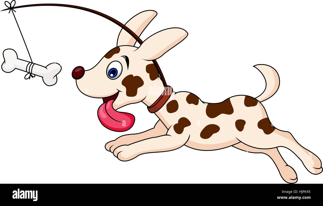 Cartoon Dog And Bone High Resolution Stock Photography And Images Alamy
