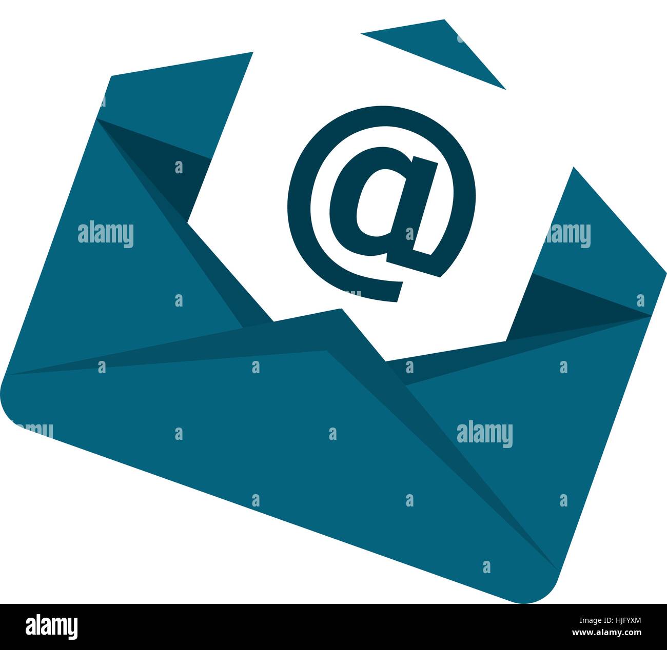 email related icons image full color vector illustration design Stock ...