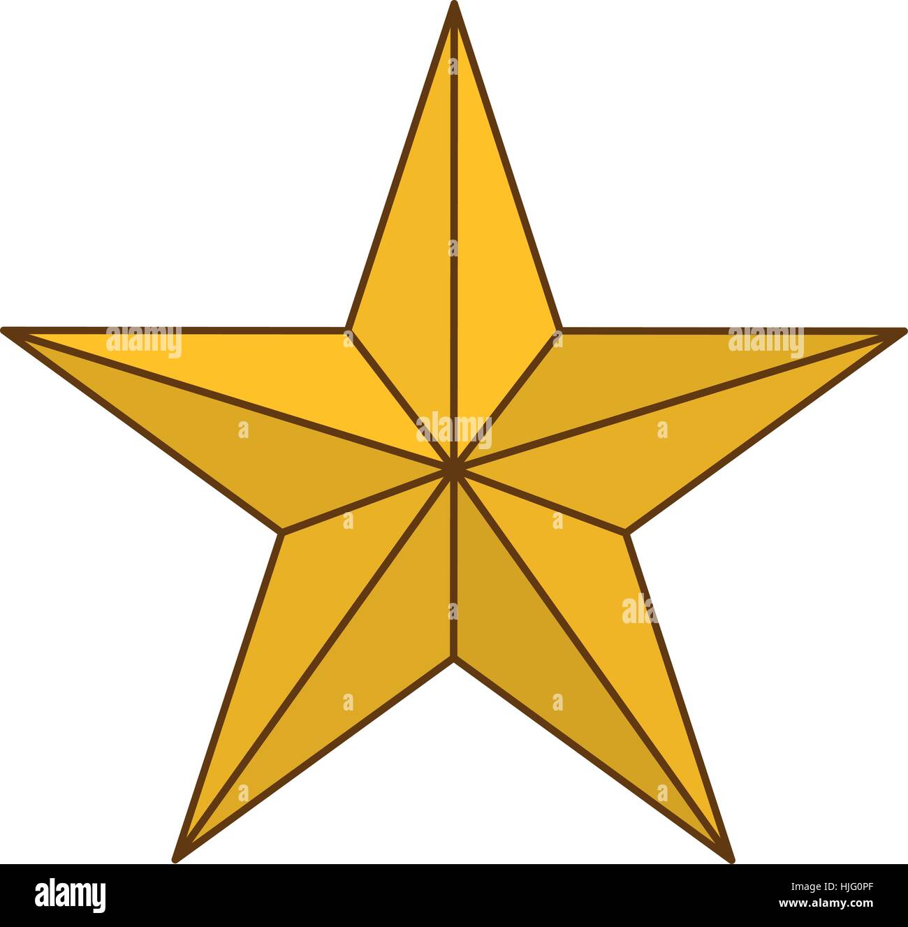 star cartoon icon image vector illustration design Stock Vector Image ...