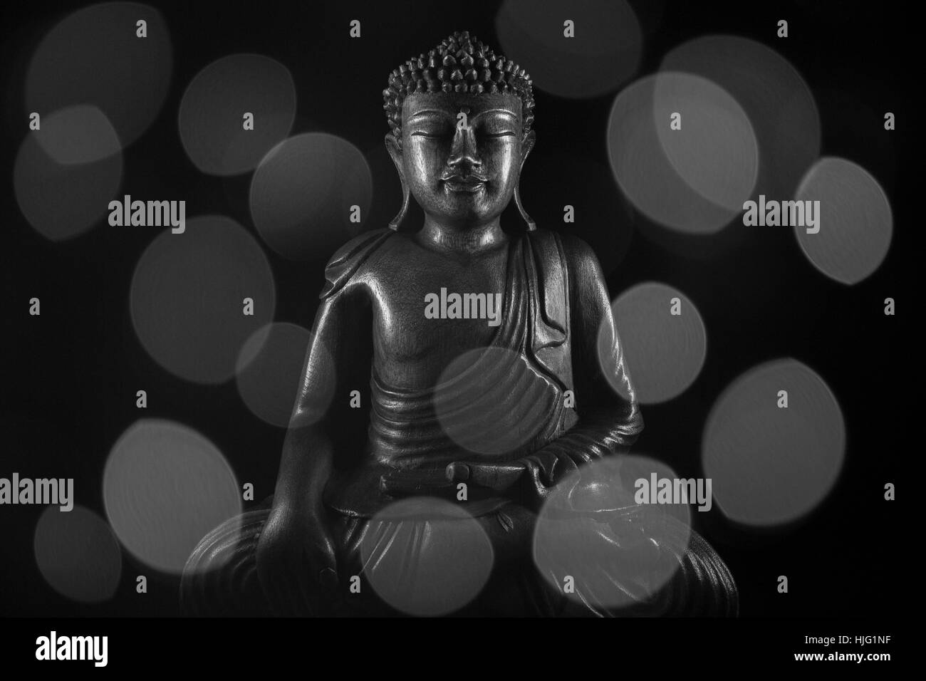 Buddha sculpture 佛/像/佛像 Stock Photo