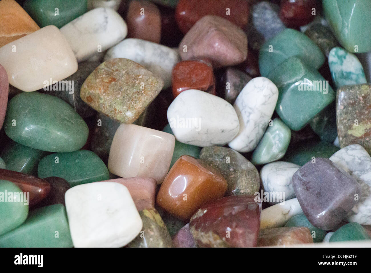 Set of natural mineral gemstones of Set of natural mineral gemstones of ...