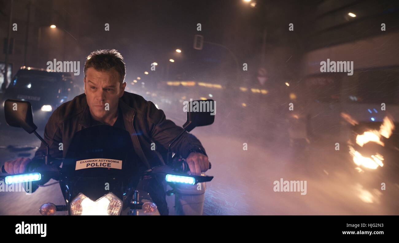 Jason Bourne Year : 2016 USA / UK Director : Paul Greengrass Matt Damon Stock Photo