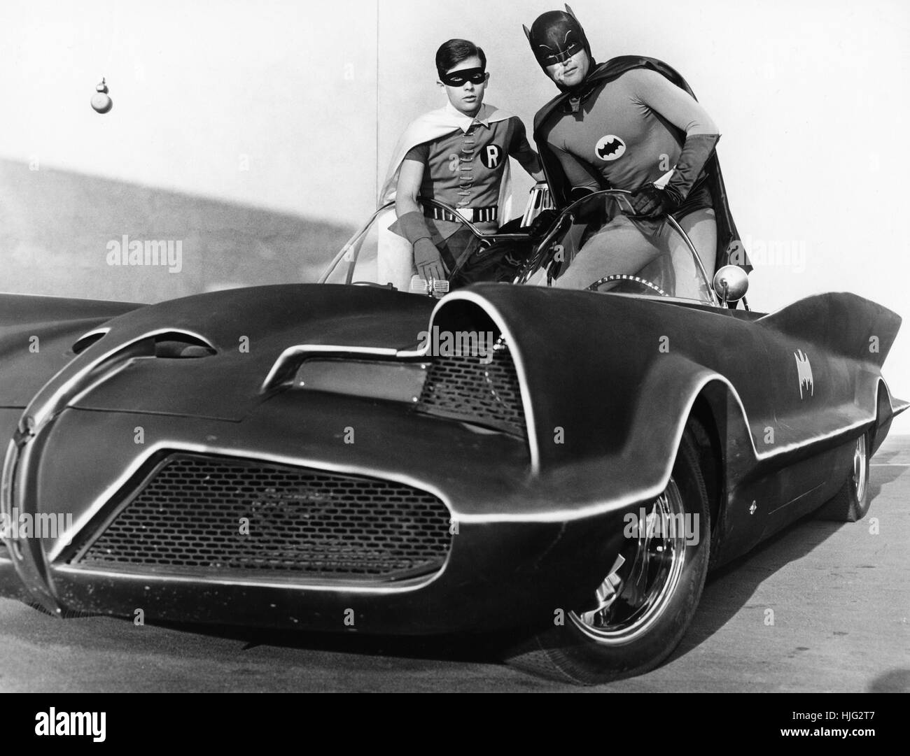 Batman  TV Series 1966 -1968 USA  Director : Leslie H. Martinson Adam West, Burt Ward Stock Photo
