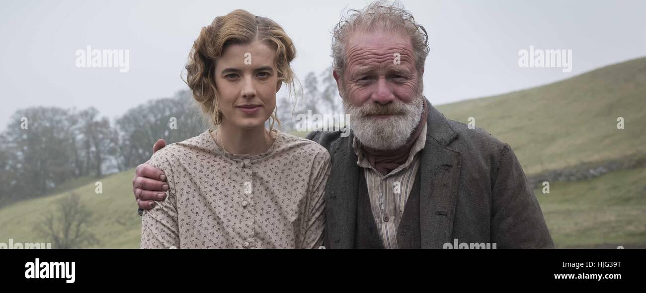Sunset Song Year : 2015 UK / Luxembourg Director : Terence Davies Agyness Deyn, Peter Mullan Stock Photo