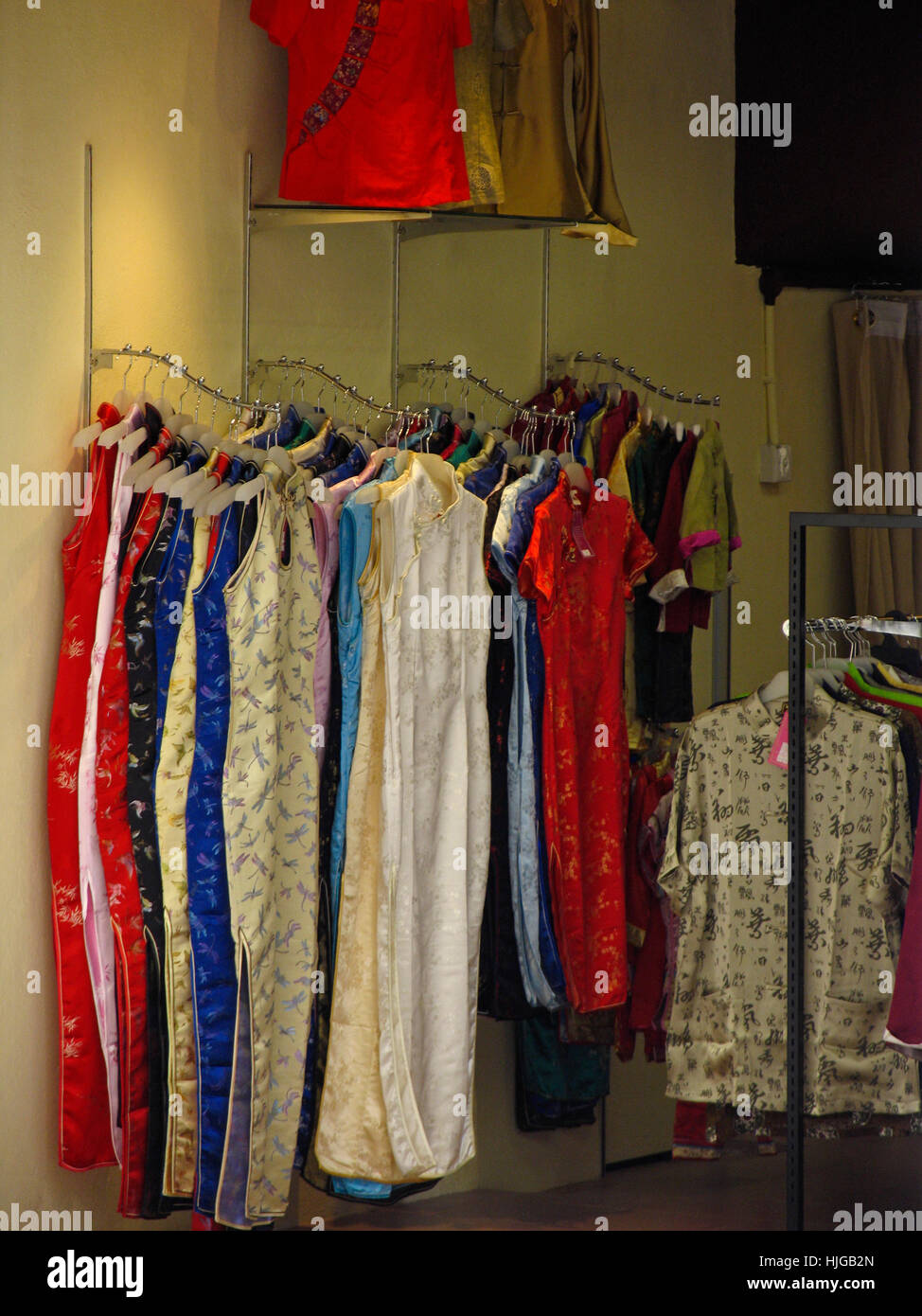 Chinese clothing, Kuala Lumpur, Malaysia, Asien Stock Photo Alamy