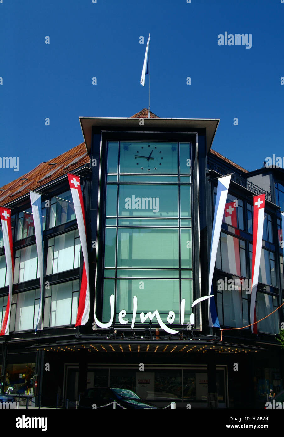 Swiss department store Jelmoli in Zurich Stock Photo