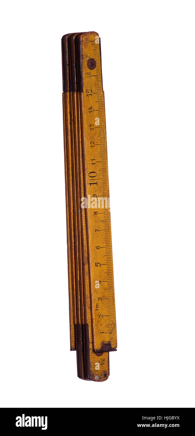 tool, object, single, isolated, wood, antique, ruler, distance ...