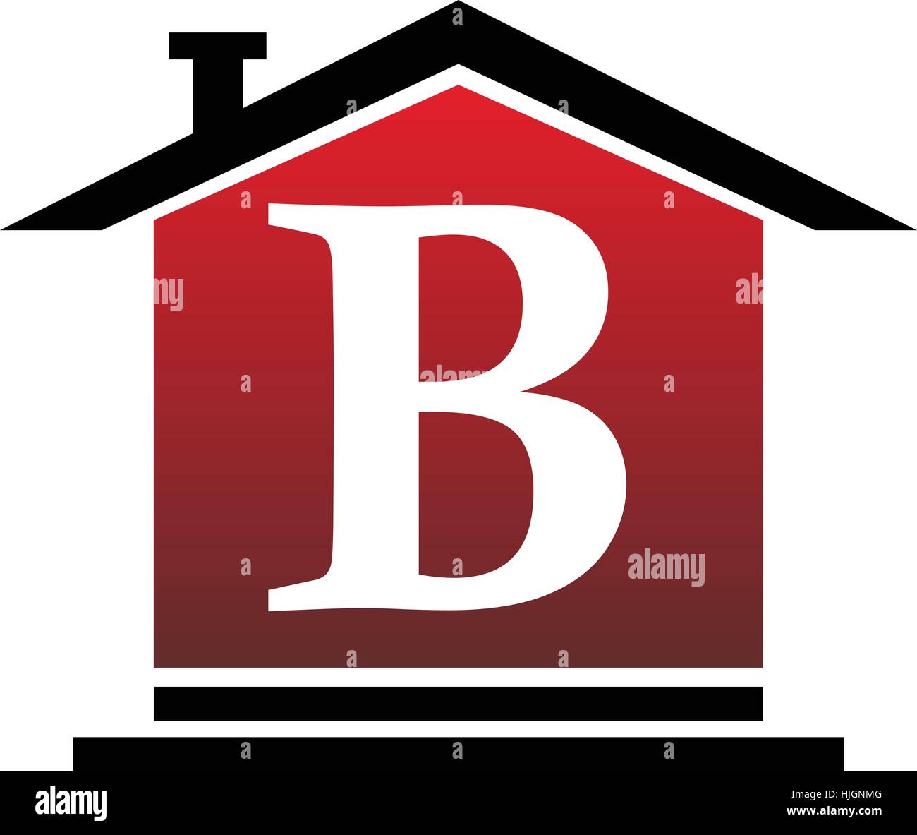 Real Estate Initial B Stock Vector Image & Art Alamy