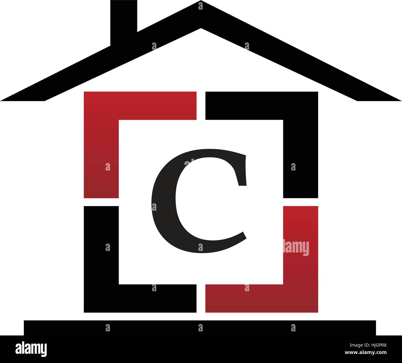 Letter C Roof Logo High Resolution Stock Photography and Images Alamy