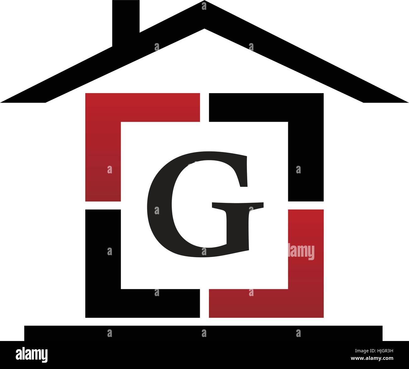 Real Estate Initial G Stock Vector Image & Art Alamy