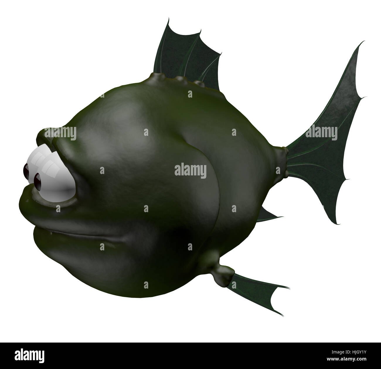 Cartoon funny fish Cut Out Stock Images & Pictures - Alamy