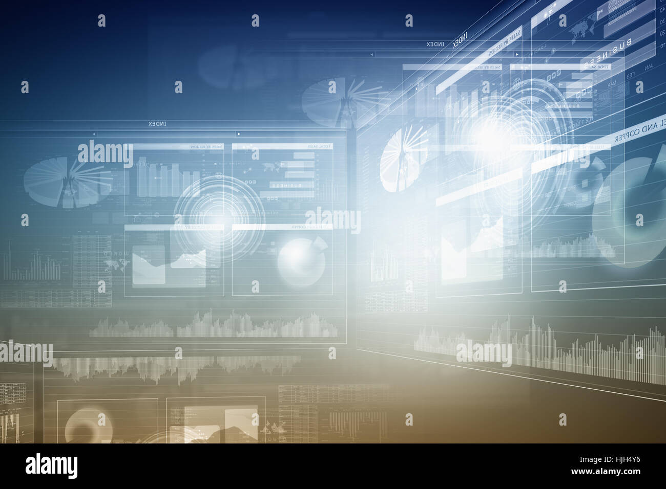 Background digital image with touch icons. Innovative technologies ...
