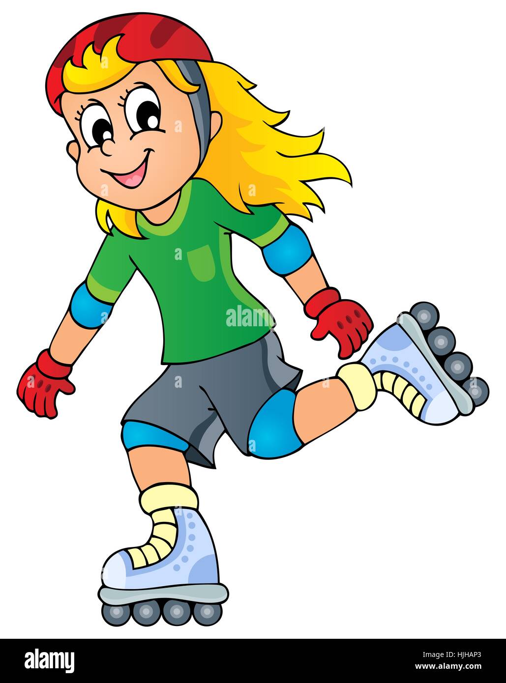 Roller skate drawing hires stock photography and images Alamy