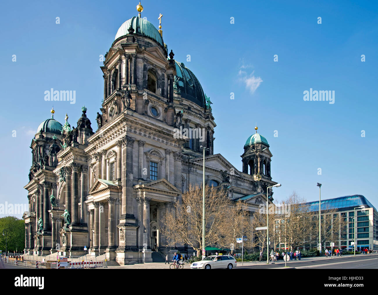 city, town, metropolis, cathedral, berlin, germany, german federal ...