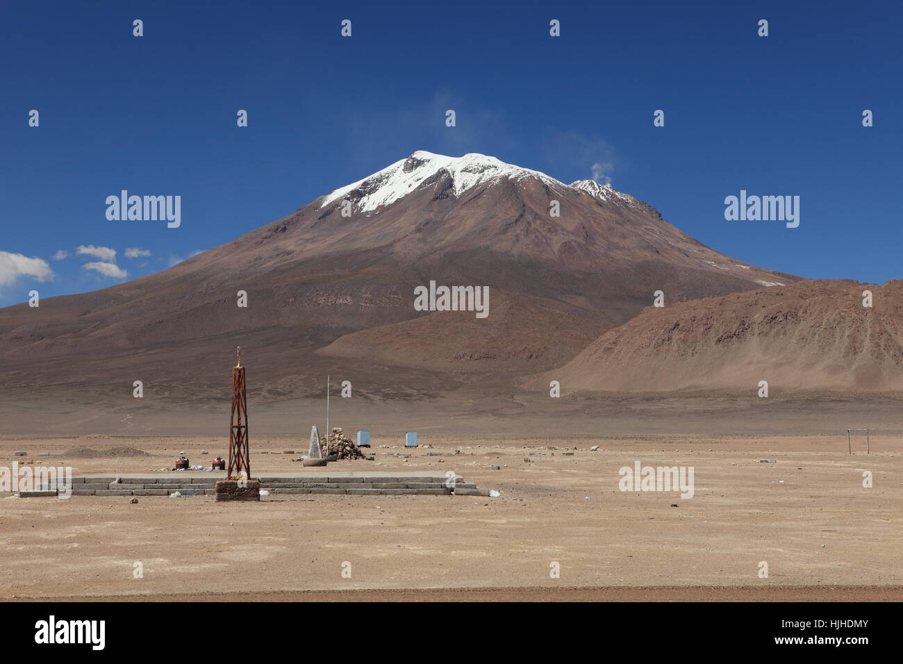 volcanoes in the andes Stock Photo Alamy