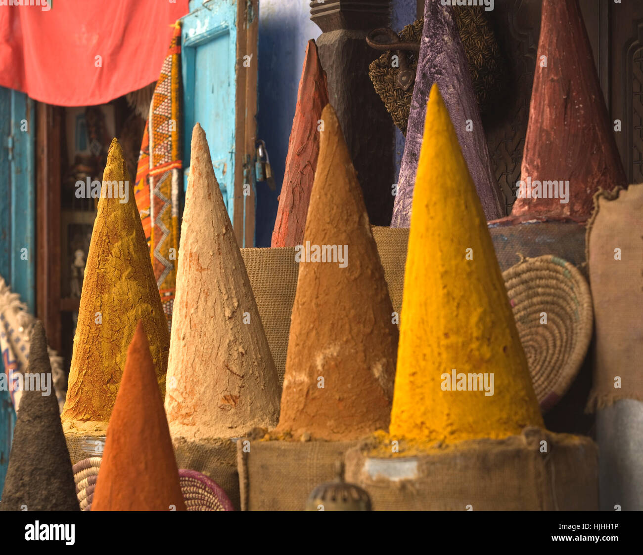 spice, old town, morocco, spices, east, oriental, shops, terracotta