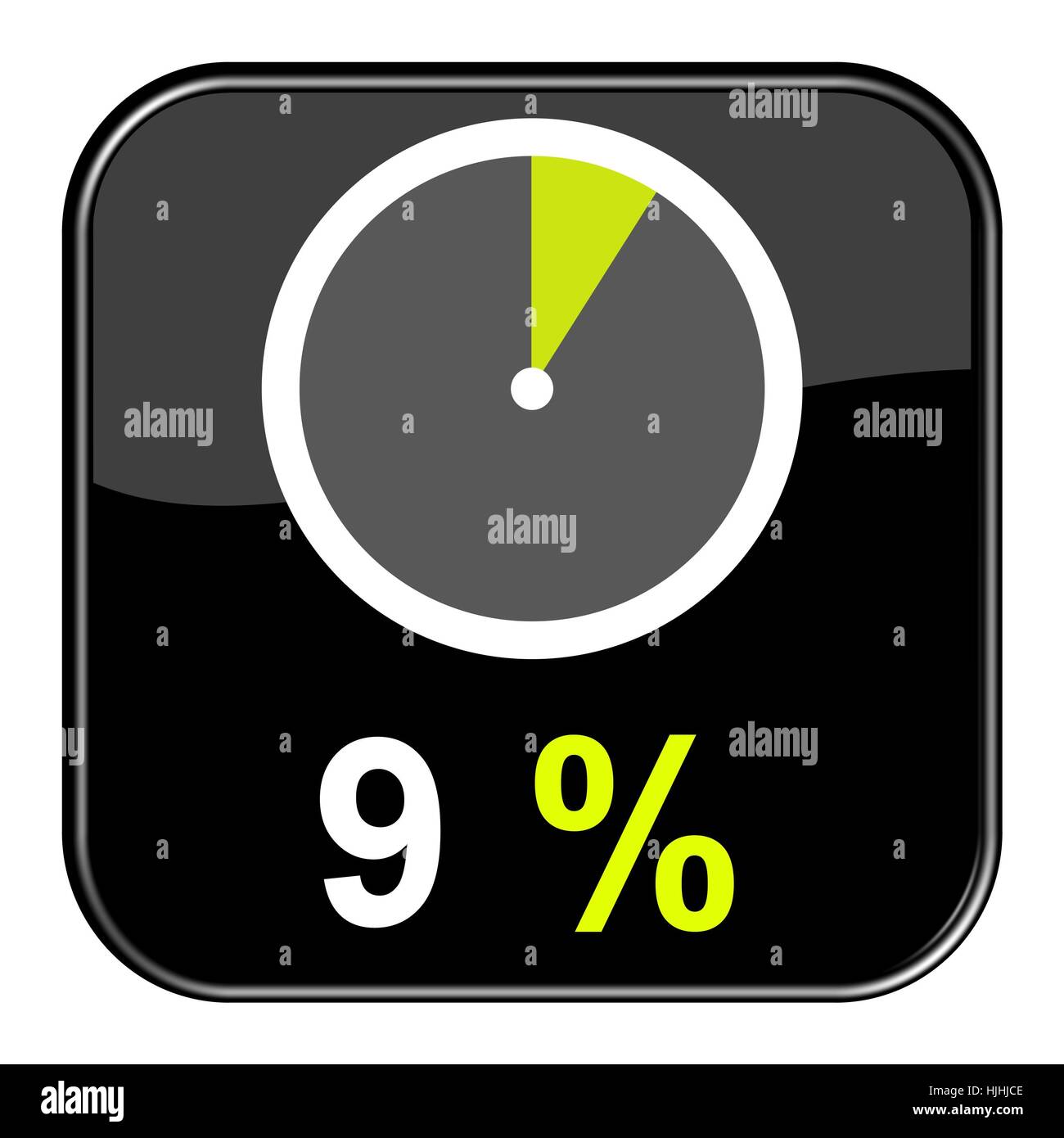 deep black blank Stock Photo