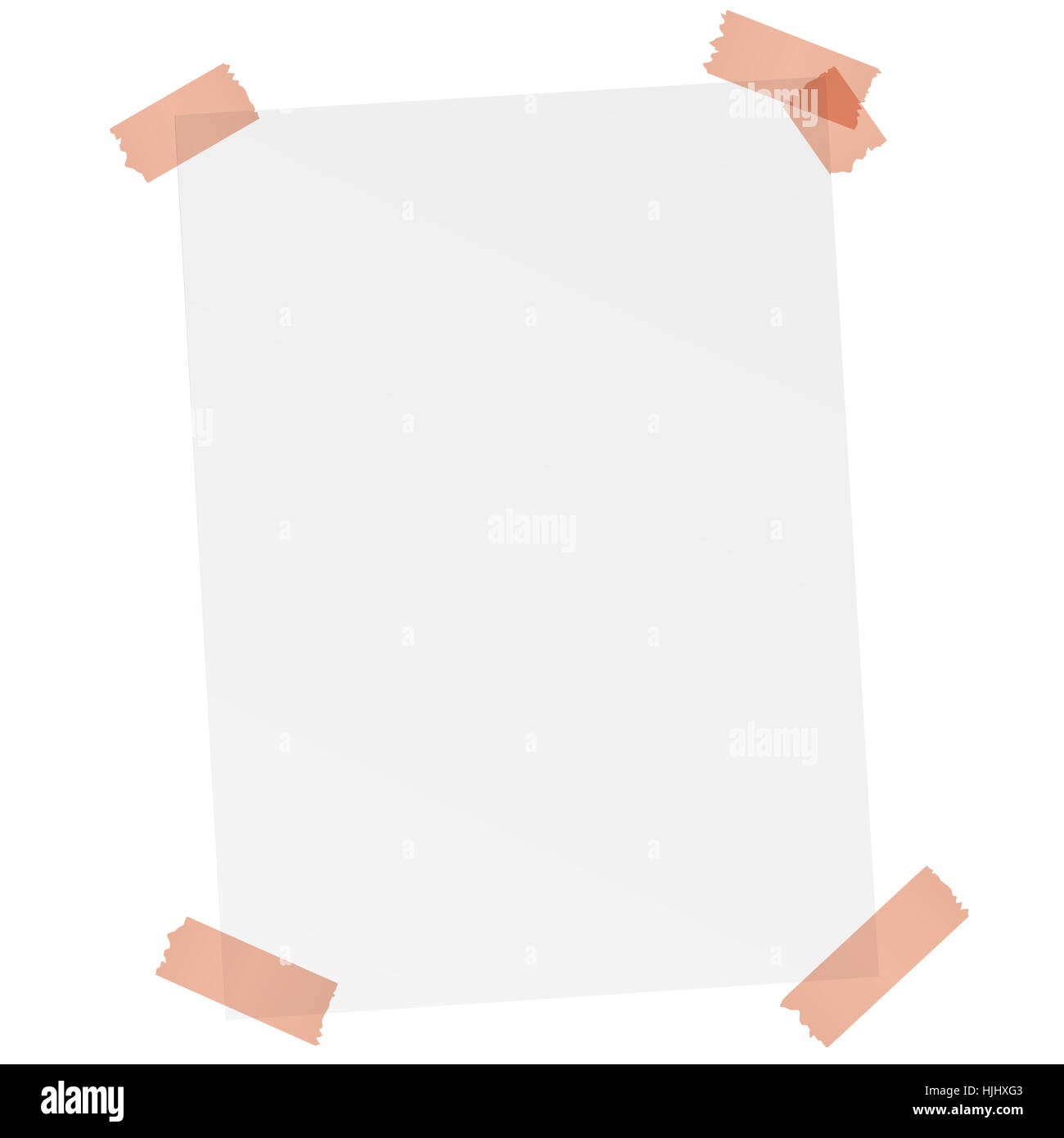 white empty paper with colorful strips Stock Photo - Alamy