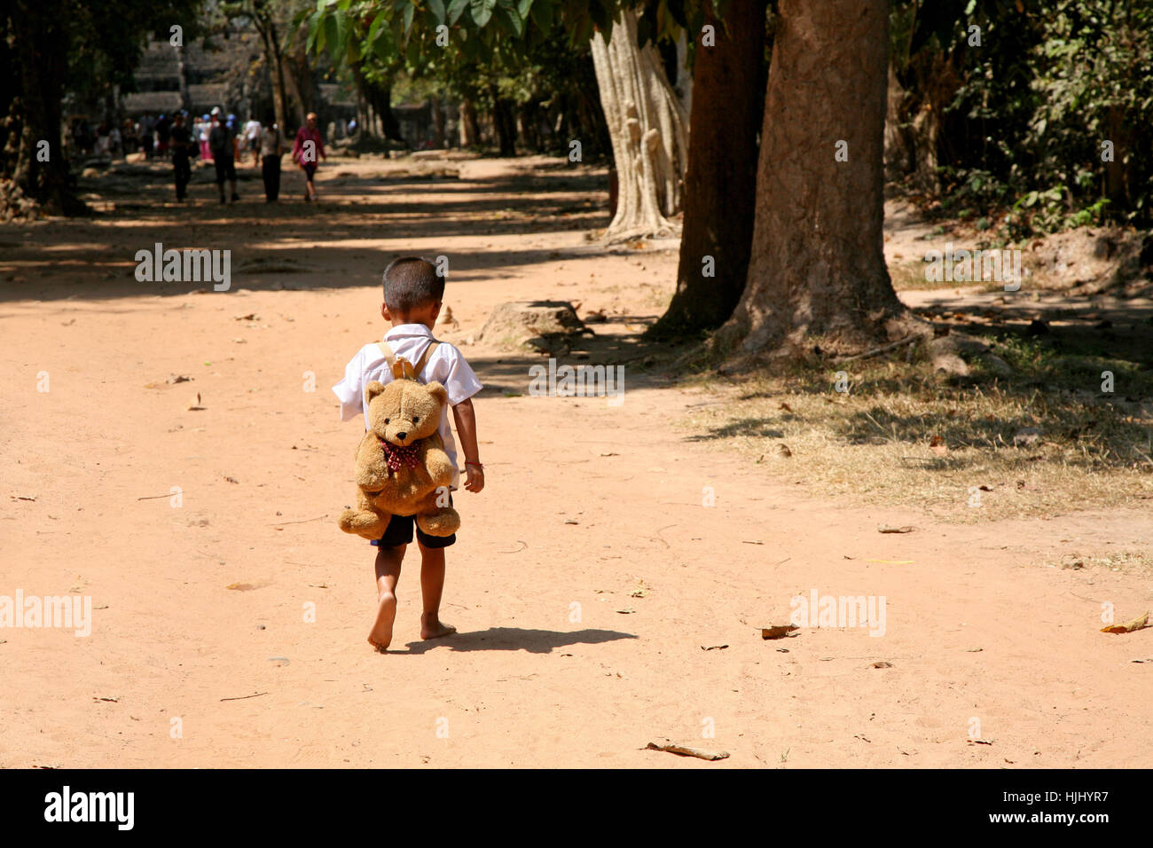 school in cambodia Stock Photo