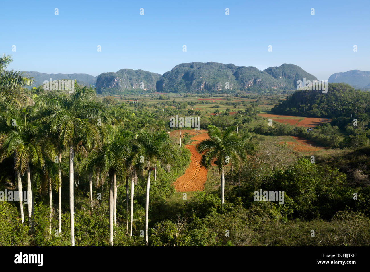 travel, mountains, cuba, country, landscape, scenery, countryside Stock