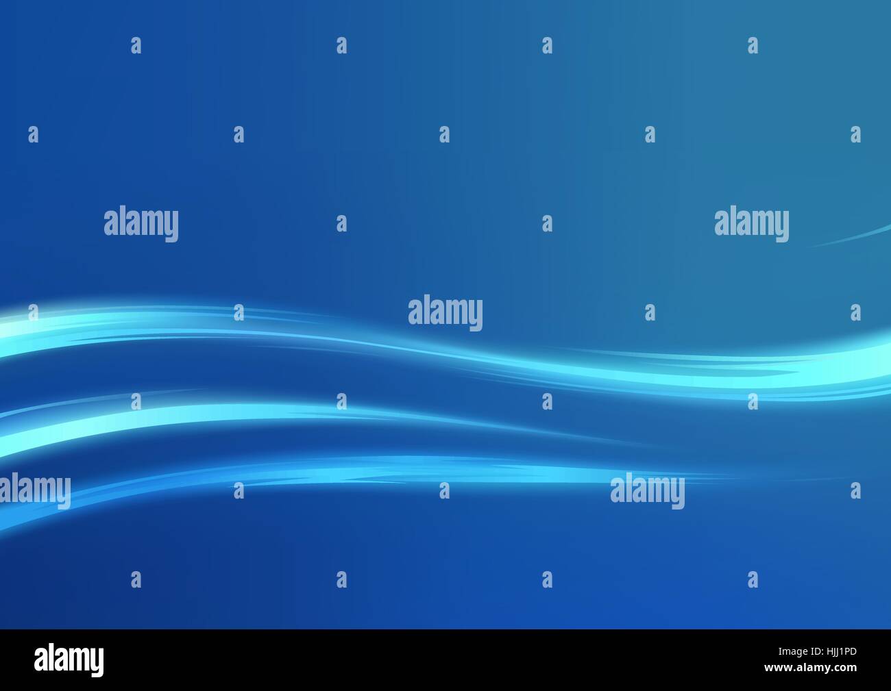 Blue Abstract Waves Background Stock Vector Image & Art - Alamy