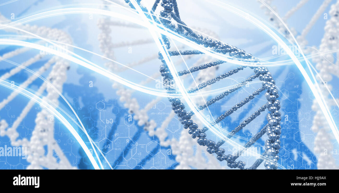 Background high tech image of dna molecule Stock Photo - Alamy