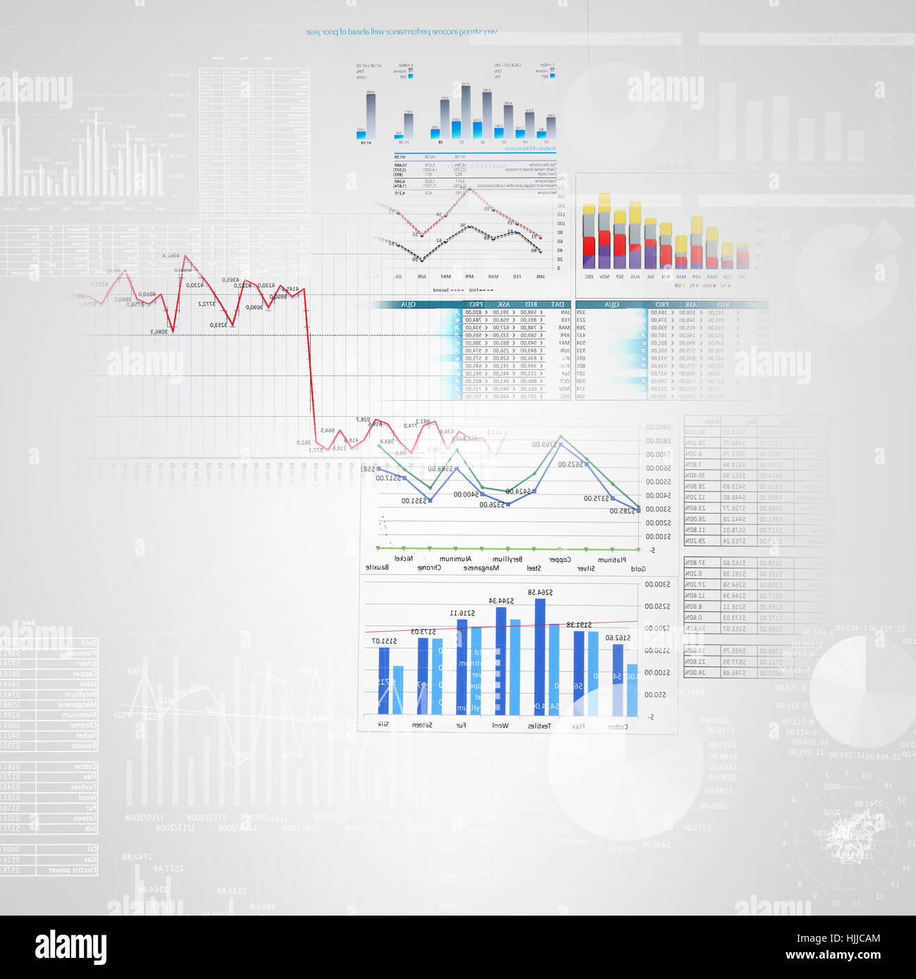 Tech graphs hi-res stock photography and images - Alamy