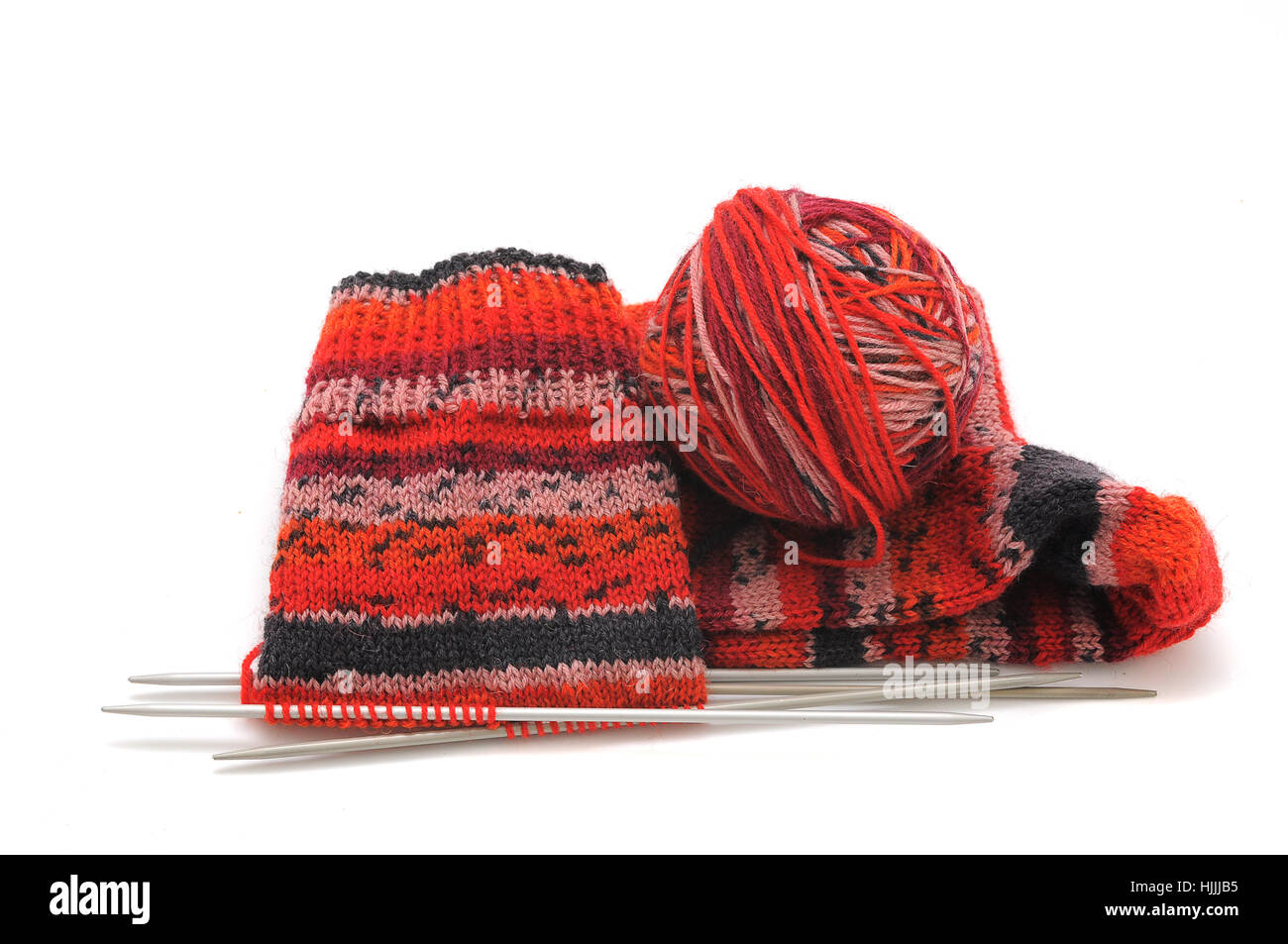 wool, knit, socks, handicraft, stockings, handiworks, coloured, colourful, Stock Photo