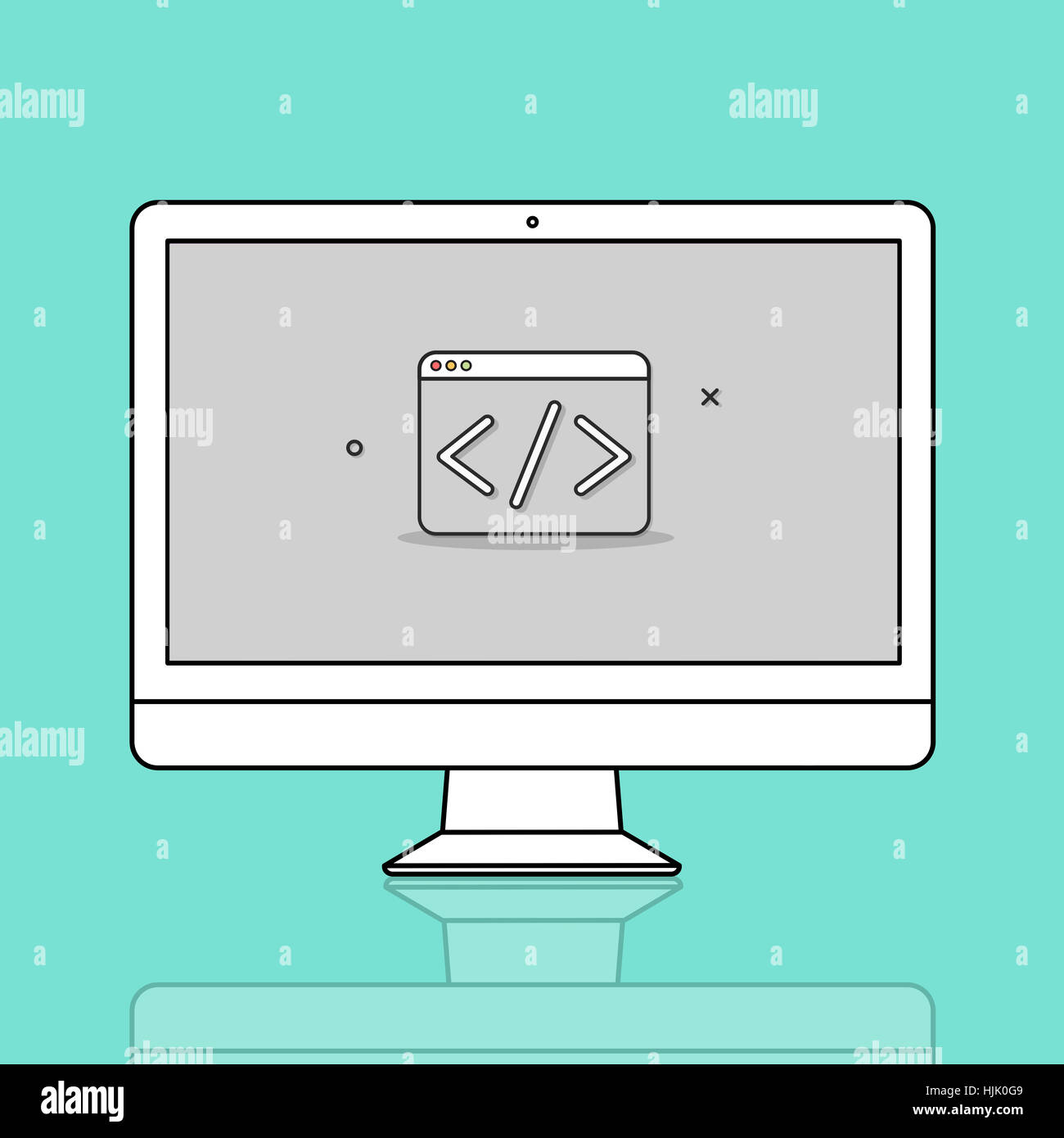 Programming Website Code Network Concept Stock Photo - Alamy