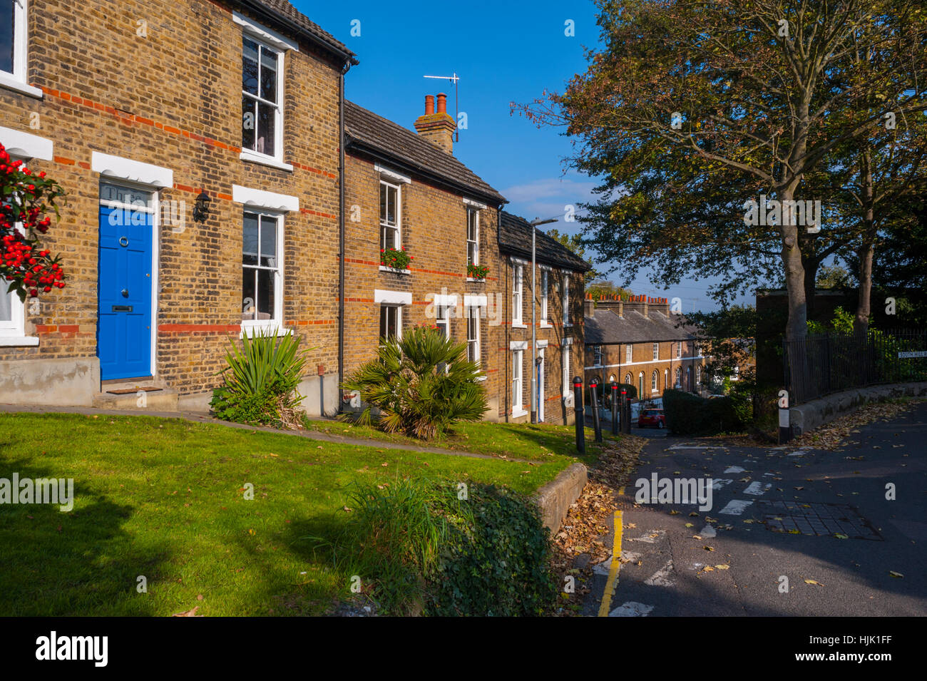 Houses withing the Windmill hill conservation area in Gravesend Kent