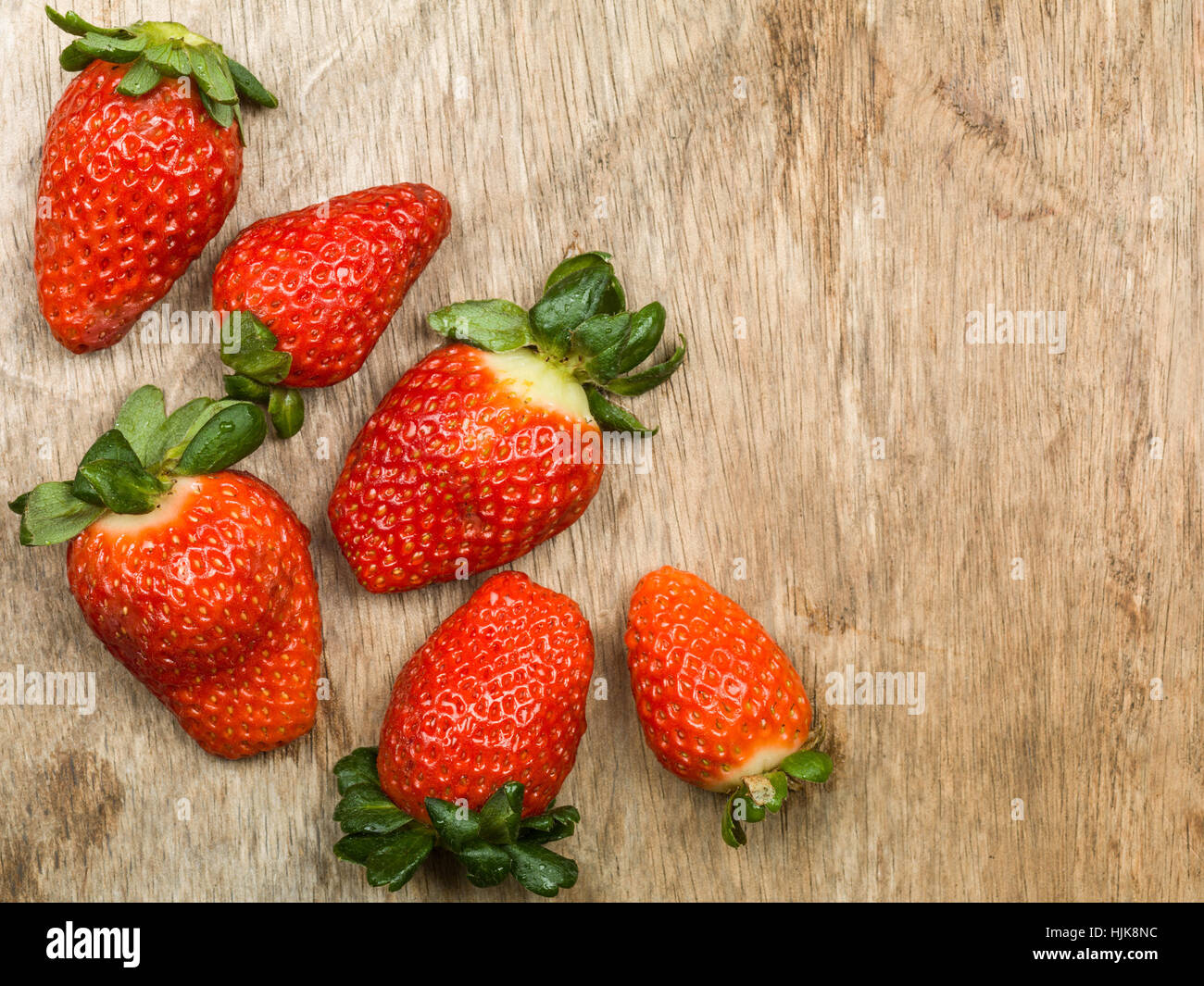 Fresh Ripe Juicy Strawberries Stock Photo - Alamy