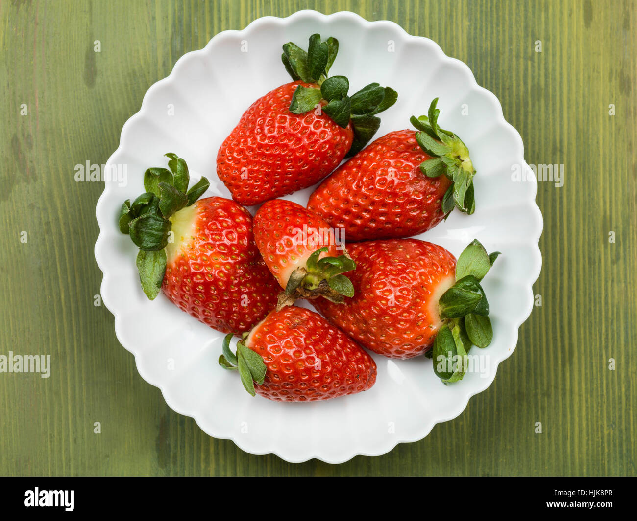 Fresh Ripe Juicy Strawberries Stock Photo - Alamy