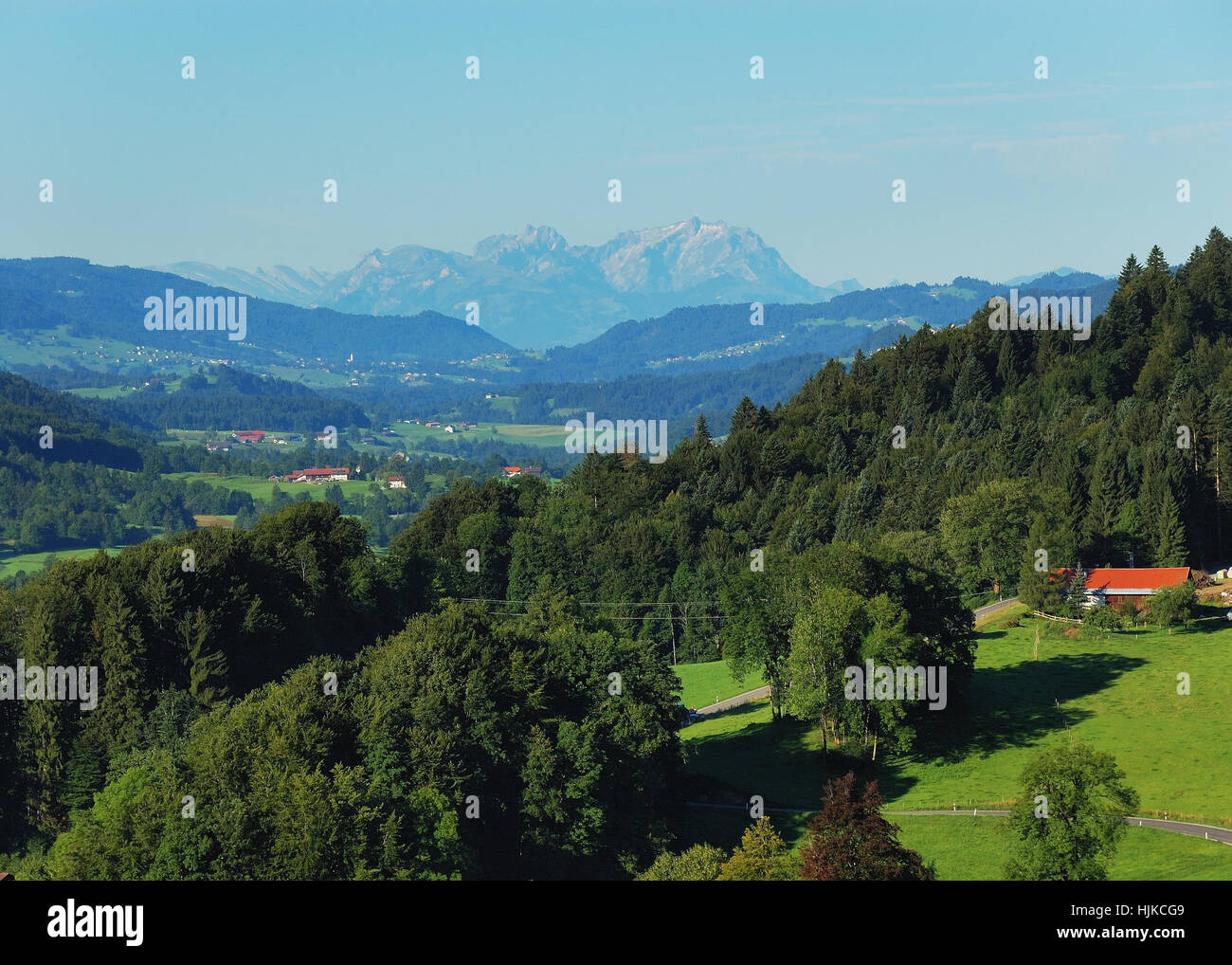 alps, switzerland, allgu, germany, german federal republic, relaxation, Stock Photo