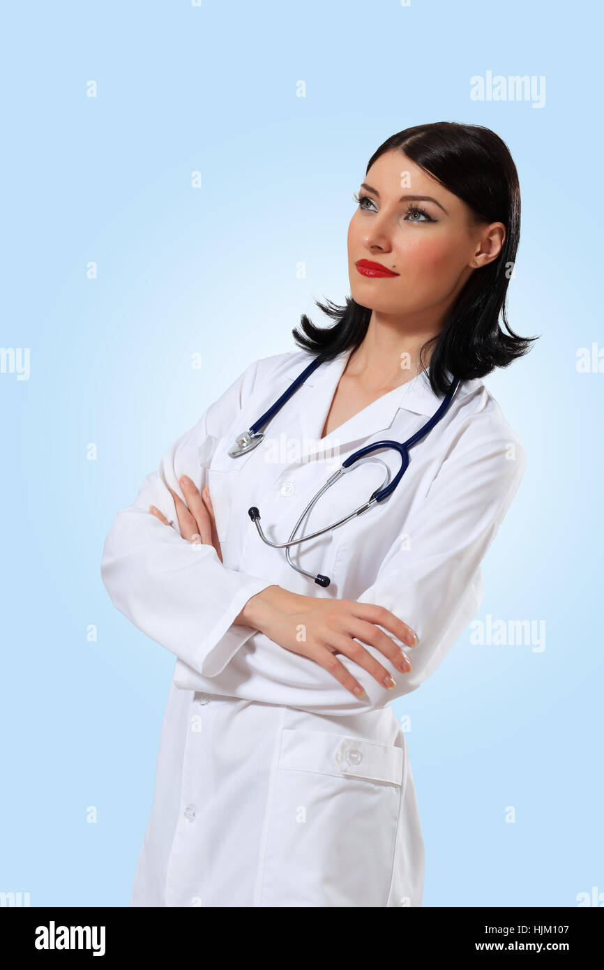 Young successful female doctor hi-res stock photography and images - Alamy