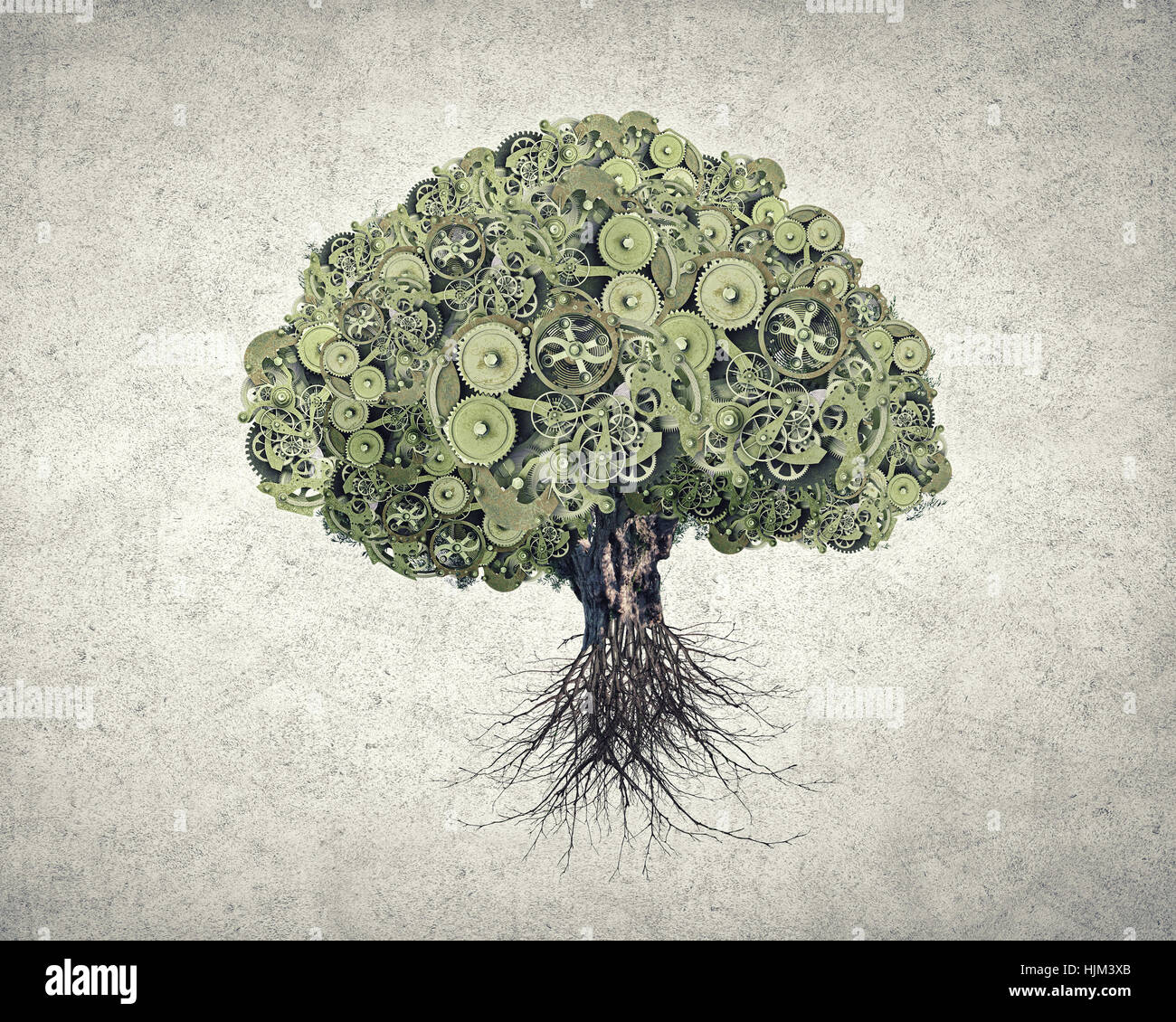 Machine made plant tree hi-res stock photography and images - Alamy