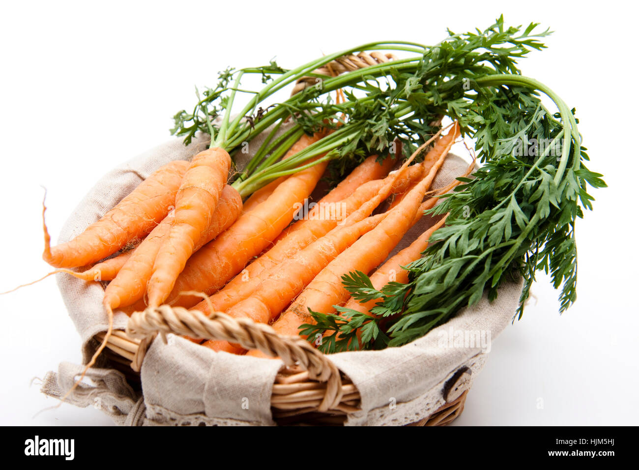 carrots with tops Stock Photo Alamy