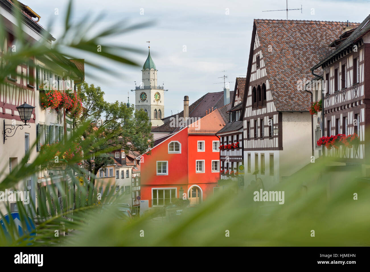 Germany, Ueberlingen, view to minster Stock Photo