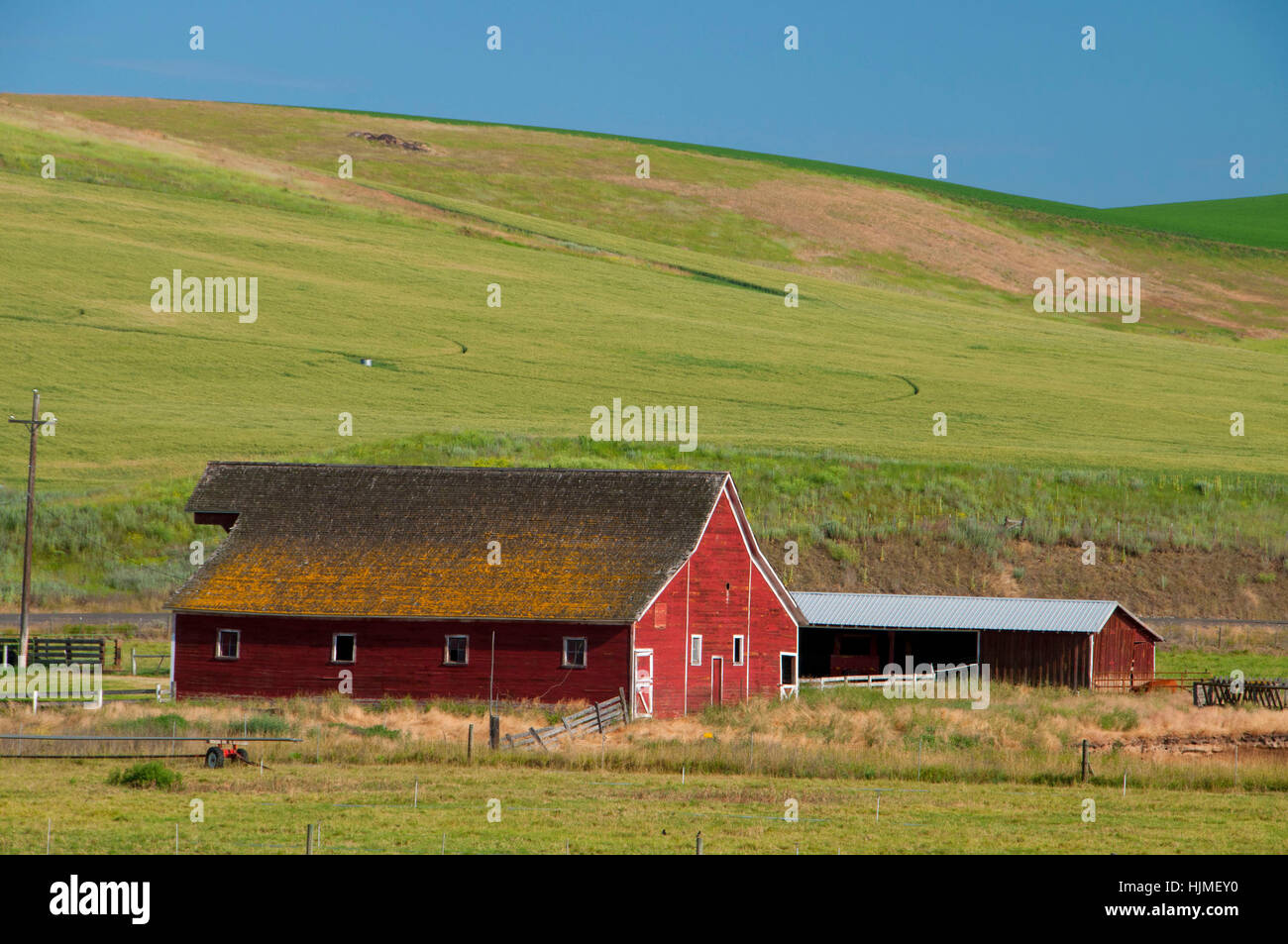 Ranch barn, Wallowa County, Oregon Stock Photo Alamy