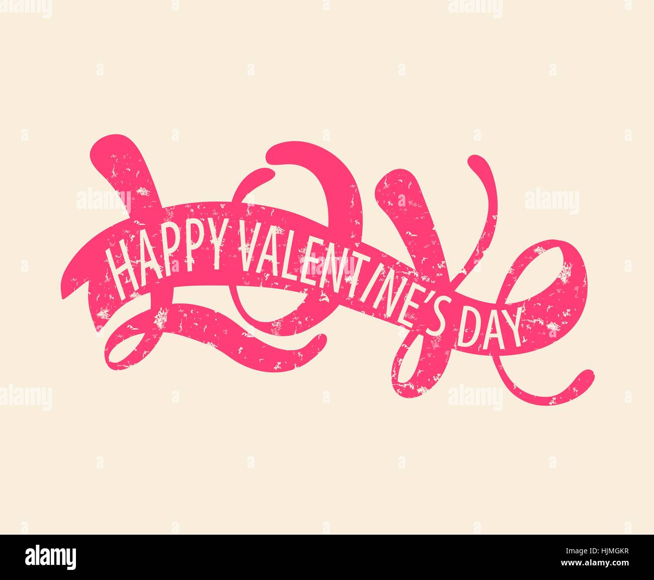 Vector illustration of Love - Happy Valentine's day, Romantic ...