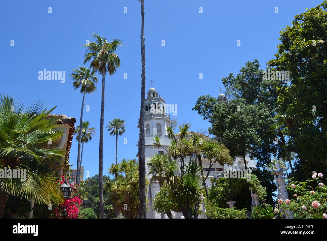hearst castle in california Stock Photo Alamy
